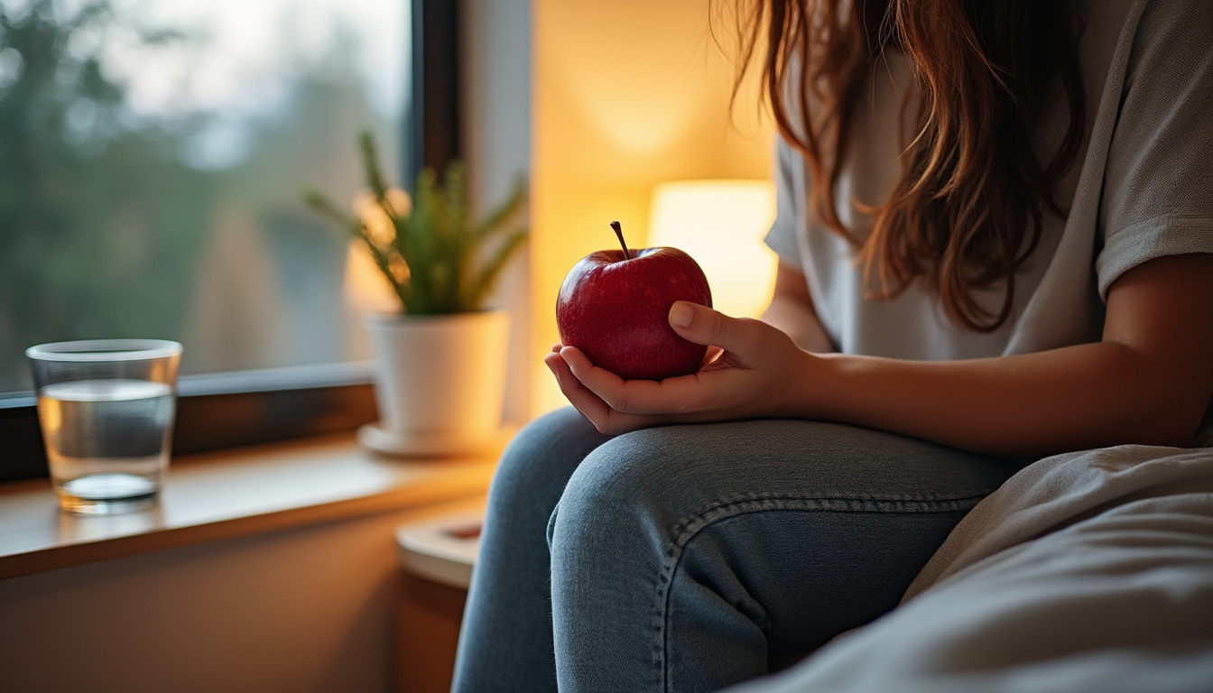 découvrez si manger une pomme le soir favorise un bon sommeil ou perturbe vos nuits. bienfaits, conseils et impact sur le sommeil : tout ce qu'il faut savoir avant d'adopter ce fruit en collation du soir.